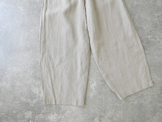 TRAVAIL MANUEL(トラバイユマニュアル) フレンチリネンキャンバスコクーンパンツの商品画像30