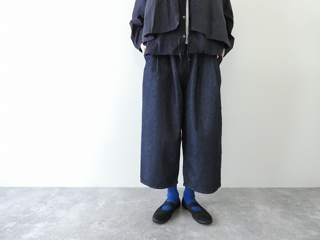 SSC 10ozデニムサルエル風パンツの商品画像2