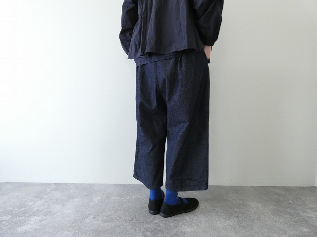 SSC 10ozデニムサルエル風パンツの商品画像4