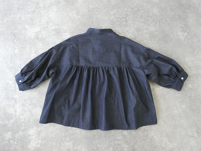 LinenYa(リネンヤ) スタンドカラーブラウスの商品画像10