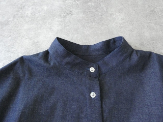 LinenYa(リネンヤ) スタンドカラーブラウスの商品画像23