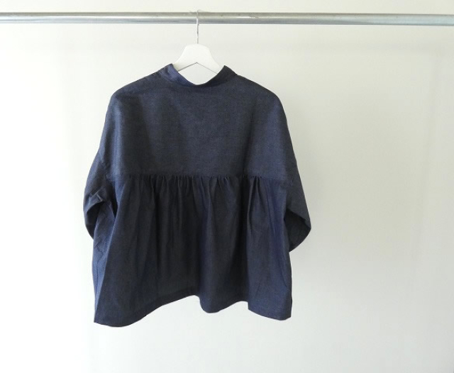LinenYa(リネンヤ) スタンドカラーブラウスの商品画像8