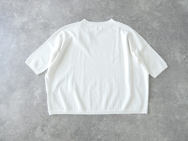 LinenYa(リネンヤ) ボートネック5分袖ニットの商品画像15