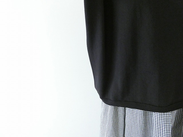 LinenYa(リネンヤ) ボートネック5分袖ニットの商品画像4