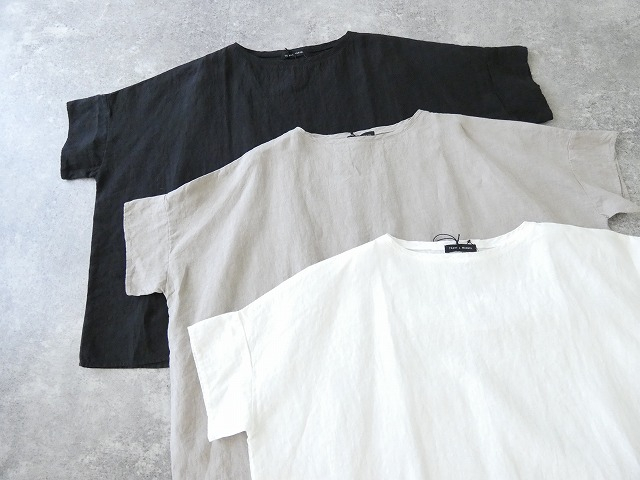 TRAVAIL MANUEL(トラバイユマニュアル) フレンチリネンキャンバスワイドプルオーバーの商品画像10