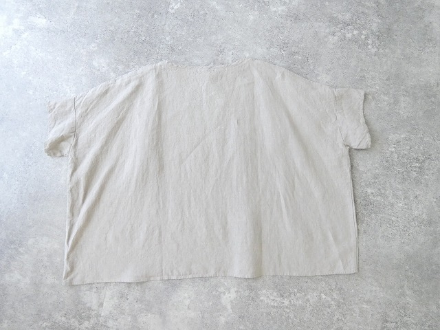 TRAVAIL MANUEL(トラバイユマニュアル) フレンチリネンキャンバスワイドプルオーバーの商品画像12