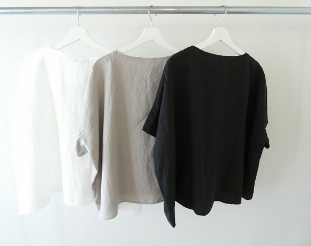 TRAVAIL MANUEL(トラバイユマニュアル) フレンチリネンキャンバスワイドプルオーバーの商品画像8