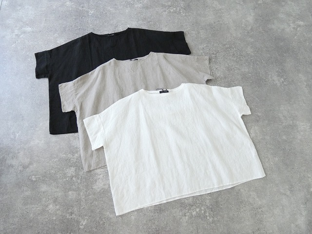 TRAVAIL MANUEL(トラバイユマニュアル) フレンチリネンキャンバスワイドプルオーバーの商品画像9