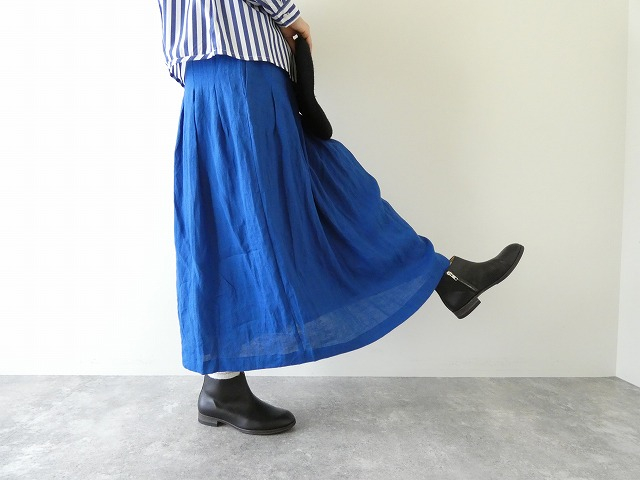 リネンタックスカート