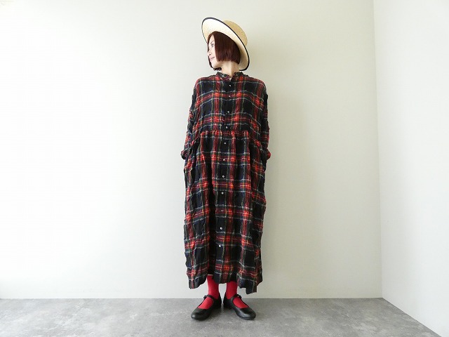 タータンチェックドレス