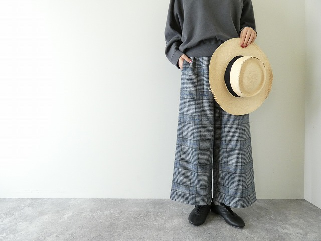 いつもの表微起毛チェックチェックチェックパンツ