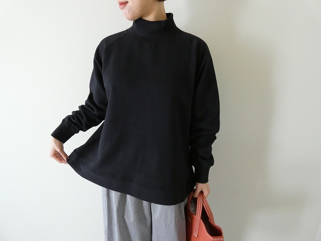 セントラル裏毛ハイカラープルオーバー
