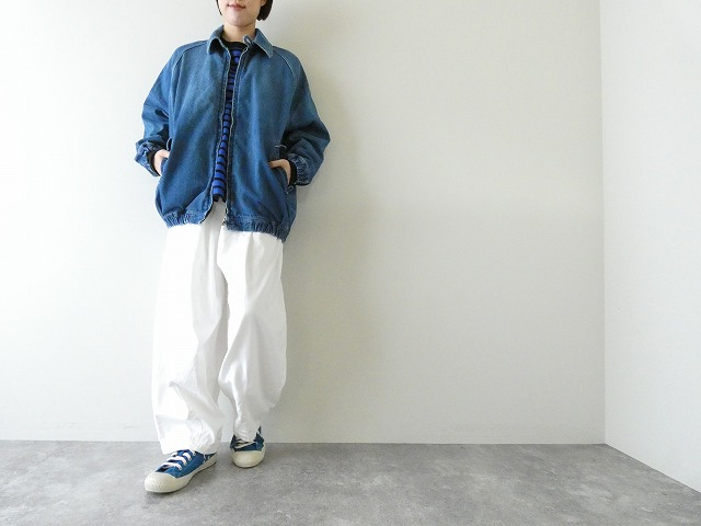 【再入荷】ユニセックスデニムブルゾン