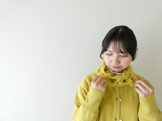 ラムフリンジネックウォーマー