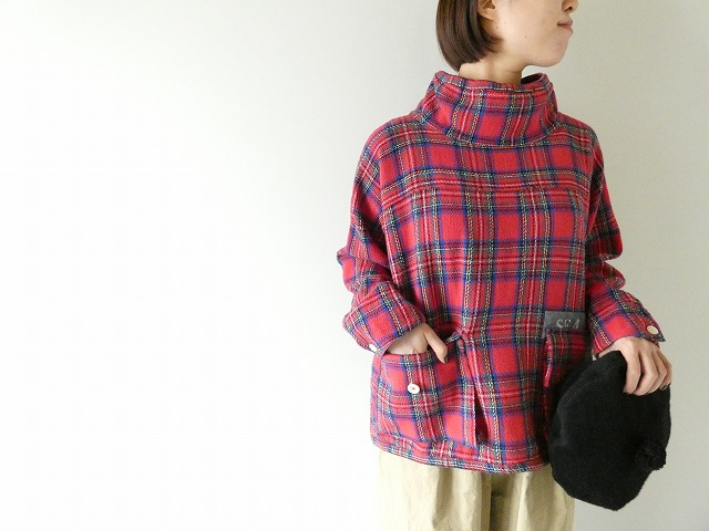 Girl'sタータンチェック/リラクシンWork アルピーノ・スタンドヤッケ