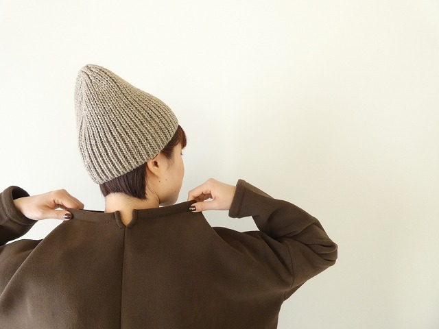 マイクロフリースボトルネックワイドプルオーバー