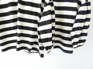 UNIVERSAL SEVEN(ユニヴァーサル セブン) 度詰め天竺ボーダーギャザーパフプルオーバーの商品画像17