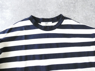 UNIVERSAL SEVEN(ユニヴァーサル セブン) 度詰め天竺ボーダーギャザーパフプルオーバーの商品画像30