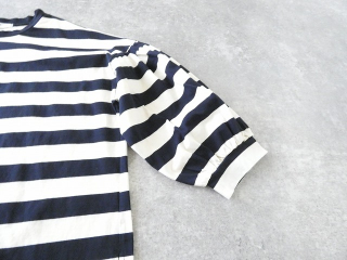 UNIVERSAL SEVEN(ユニヴァーサル セブン) 度詰め天竺ボーダーギャザーパフプルオーバーの商品画像32