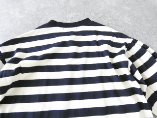 UNIVERSAL SEVEN(ユニヴァーサル セブン) 度詰め天竺ボーダーギャザーパフプルオーバーの商品画像35