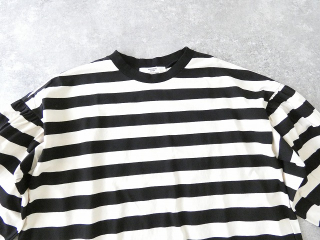 UNIVERSAL SEVEN(ユニヴァーサル セブン) 度詰め天竺ボーダーギャザーパフプルオーバーの商品画像44