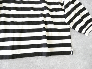 UNIVERSAL SEVEN(ユニヴァーサル セブン) 度詰め天竺ボーダーギャザーパフプルオーバーの商品画像49