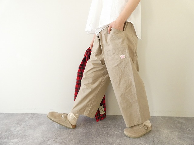 Girl's・ヴィンテージ馬布 ステッチ沢山パンツ