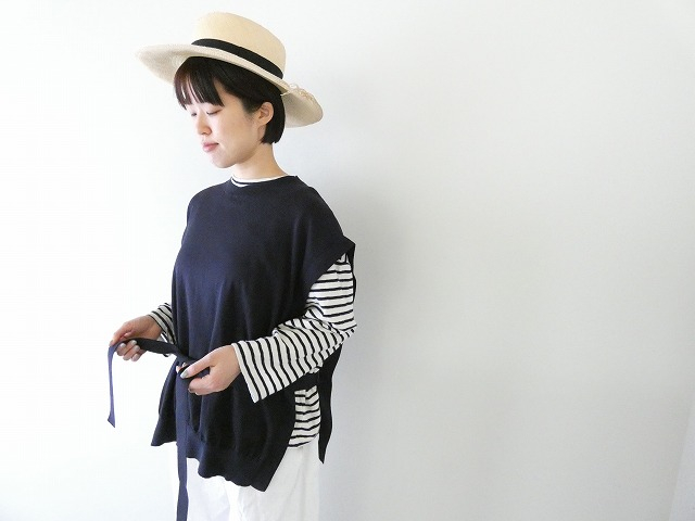side ribbon vest サイドリボンベスト