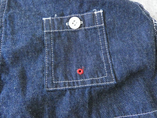 快晴堂(かいせいどう) HAYETE・Duty Wear小さな造船所のワークウエア6オンスデニムBIGオーバーオールスカートの商品画像22