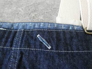 快晴堂(かいせいどう) HAYETE・Duty Wear小さな造船所のワークウエア6オンスデニムBIGオーバーオールスカートの商品画像25