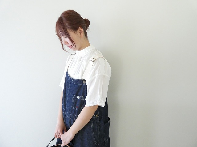 快晴堂(かいせいどう) HAYETE・Duty Wear小さな造船所のワークウエア6オンスデニムBIGオーバーオールスカートの商品画像9