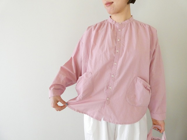 快晴堂(かいせいどう) リラクシン&ルージー スタンド背タックシャツの商品画像1