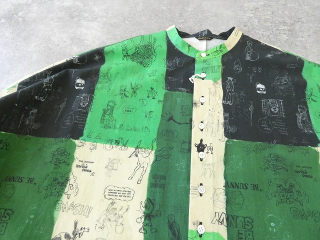 R&D.M.Co-(オールドマンズテーラー) MOSAIC GRAFFITI BAGGY SHIRTの商品画像22
