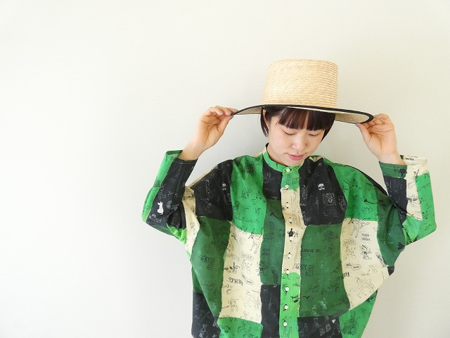 R&D.M.Co-(オールドマンズテーラー) MOSAIC GRAFFITI BAGGY SHIRTの商品画像4