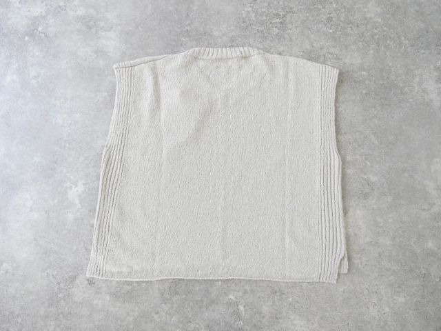 evam eva(エヴァムエヴァ) cotton linen vestの商品画像43