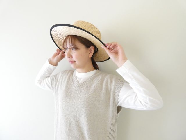 evam eva(エヴァムエヴァ) cotton linen vestの商品画像5