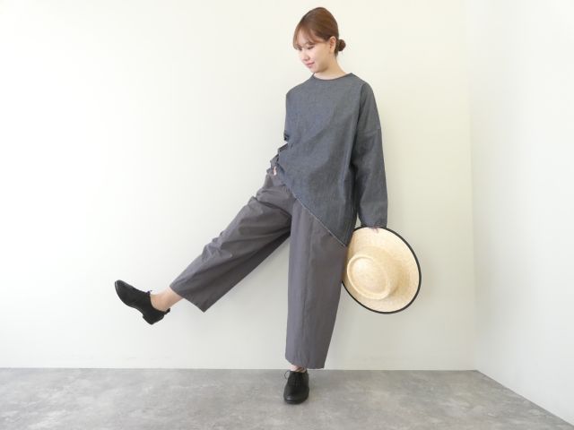 evam eva(エヴァムエヴァ) cotton cropped pantsの商品画像3