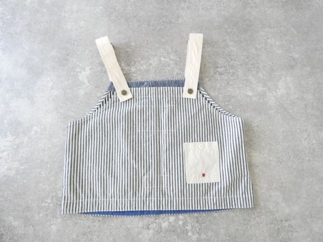 快晴堂(かいせいどう) HAYATE・Duty Wear/小さな造船所のワークウエアヒッコリーオーバーオールベストの商品画像13