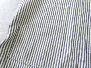 快晴堂(かいせいどう) HAYATE・Duty Wear/小さな造船所のワークウエアヒッコリーオーバーオールベストの商品画像23