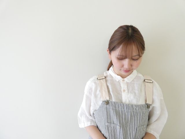 快晴堂(かいせいどう) HAYATE・Duty Wear/小さな造船所のワークウエアヒッコリーオーバーオールベストの商品画像5