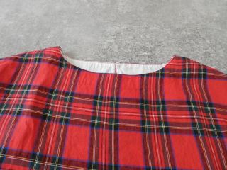 快晴堂(かいせいどう) タータンチェック/エバーグリーン5ポケットワンピースの商品画像30