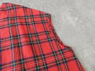 快晴堂(かいせいどう) タータンチェック/エバーグリーン5ポケットワンピースの商品画像31