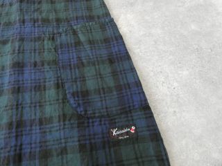快晴堂(かいせいどう) タータンチェック/エバーグリーン5ポケットワンピースの商品画像45