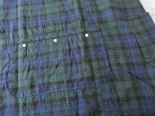 快晴堂(かいせいどう) タータンチェック/エバーグリーン5ポケットワンピースの商品画像49