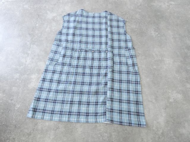 快晴堂(かいせいどう) タータンチェック/エバーグリーン5ポケットワンピースの商品画像57