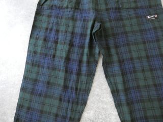 快晴堂(かいせいどう) タータンチェック/エバーグリーン斜めポケットパンツの商品画像46
