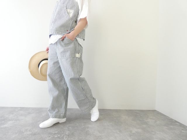 快晴堂(かいせいどう) HAYATE・Duty Wear/小さな造船所のワークウエアヒッコリーペインターパンツの商品画像8