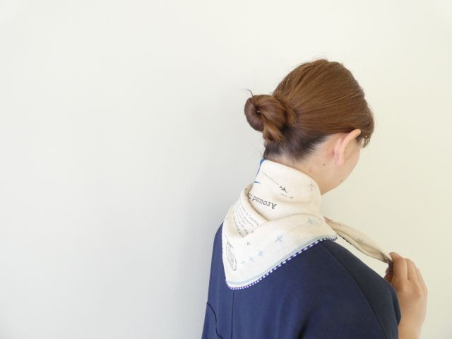 快晴堂(かいせいどう) バンダナ・Around the world柄の商品画像5