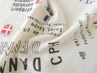 快晴堂(かいせいどう) バンダナ・国際空港のスリーレターコード柄の商品画像26