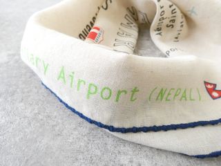 快晴堂(かいせいどう) バンダナ・国際空港のスリーレターコード柄の商品画像28